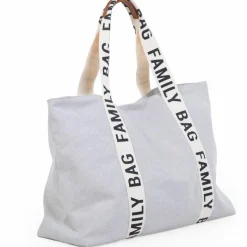 Sac à langer Family bag signature Canvas écru
