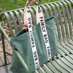 Sac à langer Family bag signature Canvas vert
