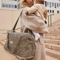 Sac à langer 24-48h Léopard beige