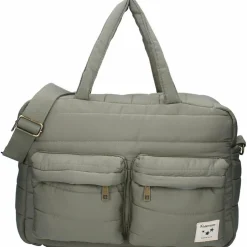 Sac à langer matelassé imperméable vert