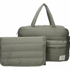Sac à langer matelassé imperméable vert