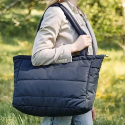 Sac à langer matelassé Noir