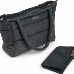 Sac à langer matelassé Noir