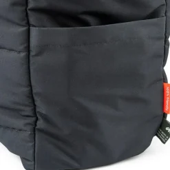 Sac à langer matelassé Noir