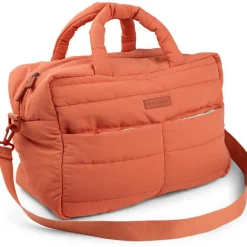 Sac à langer matelassé papaye