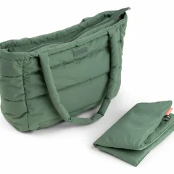 Sac à langer matelassé Vert