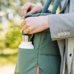 Sac à langer matelassé Vert