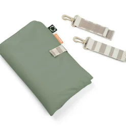 Sac à langer matelassé vert