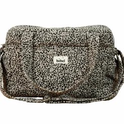 Sac à langer Middle Léopard beige