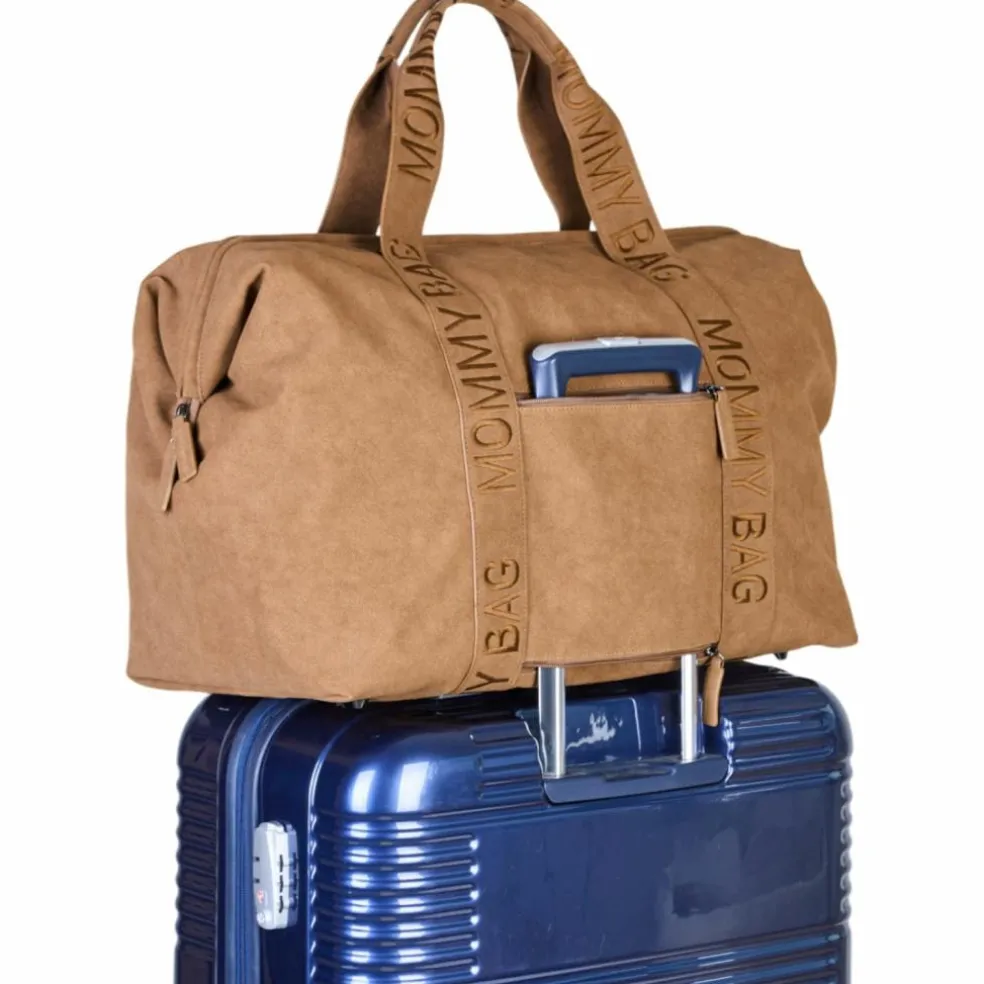 Sac à langer Mommy bag signature Prestige Noisette