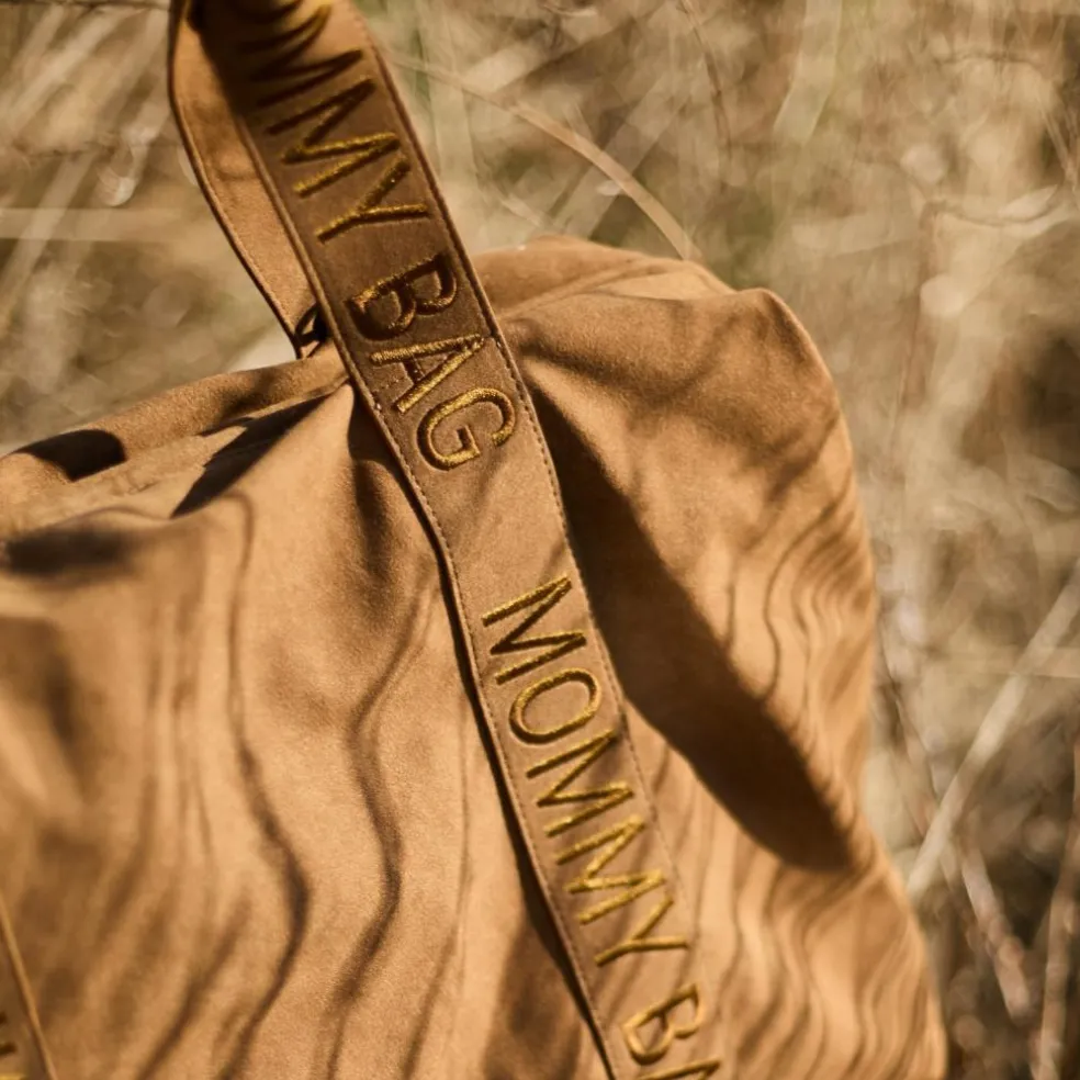 Sac à langer Mommy bag signature Prestige Noisette