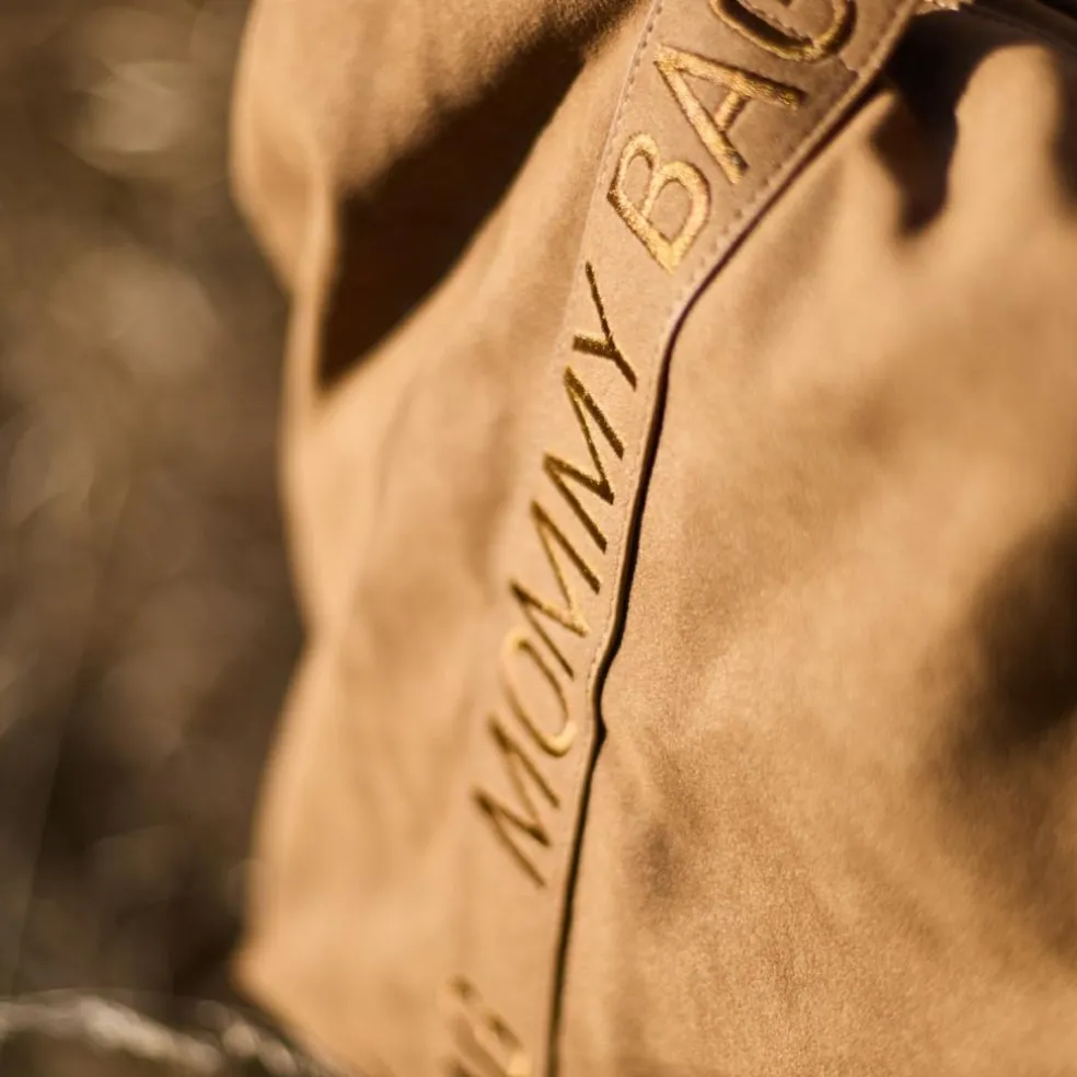 Sac à langer Mommy bag signature Prestige Noisette
