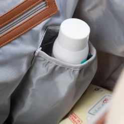 Sac à langer Mommy bag signature Canvas écru