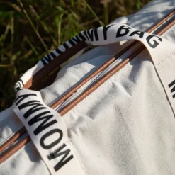 Sac à langer Mommy bag signature Canvas écru