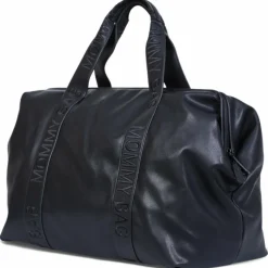 Sac à langer Mommy Bag Signature Simili cuir noir