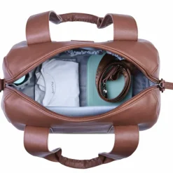 Sac à langer Mommy Club Simili cuir marron foncé