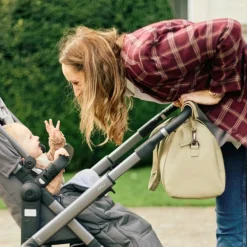 Sac à langer Mommy Club Simili cuir vert