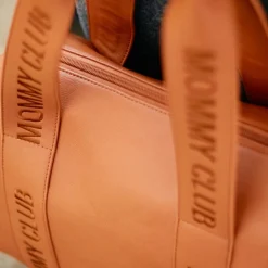 Sac à langer Mommy Club signature marron