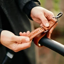 Sac à langer Mommy Club signature marron