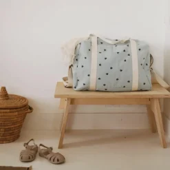 Sac à langer Raphaël Bleu pale