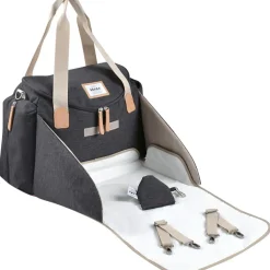 Sac à langer Sydney Gris chiné foncé