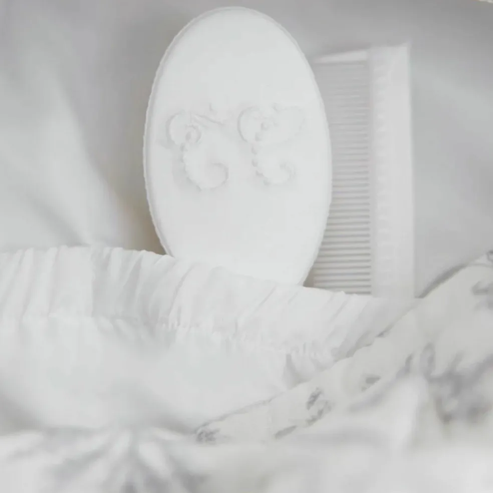 Sac à langer Toile de Jouy gris