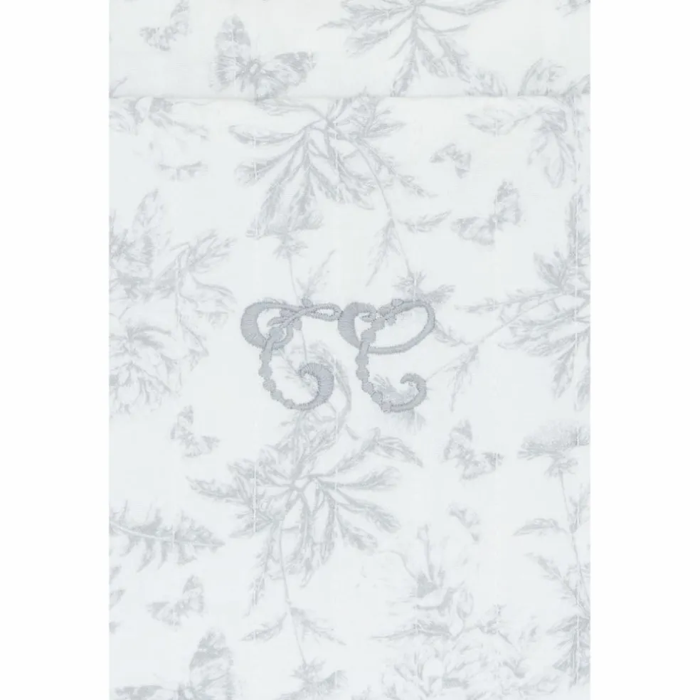 Sac à langer Toile de Jouy gris