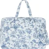 Sac à langer Toile de Jouy bleu