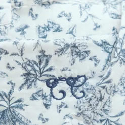 Sac à langer Toile de Jouy bleu