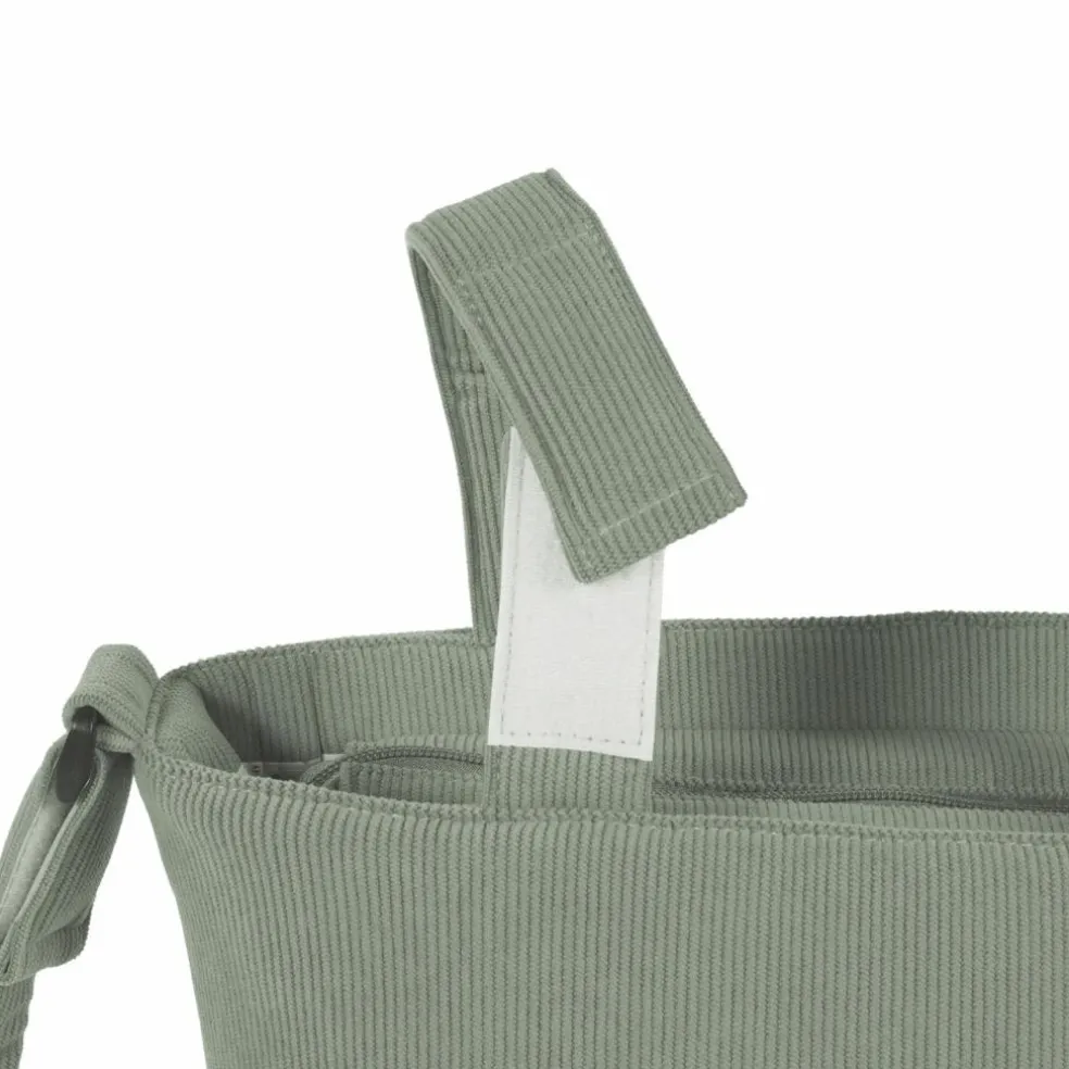 Sac à langer velours côtelé Gala Mint