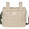 Sac à poussette coeurs Poppy Mousse