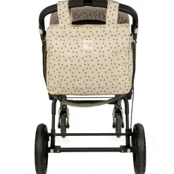 Sac à poussette coeurs Poppy Mousse