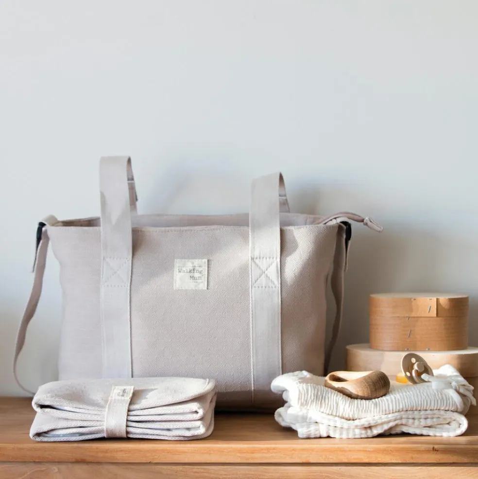 Sac à poussette Crossbody Eco Mum Apricot