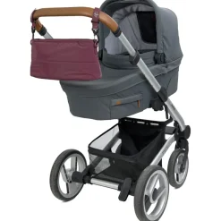 Sac à poussette foncé