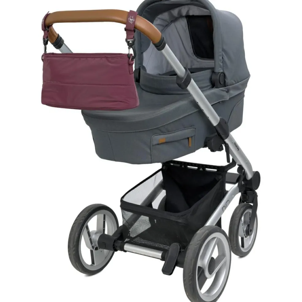 Sac à poussette foncé