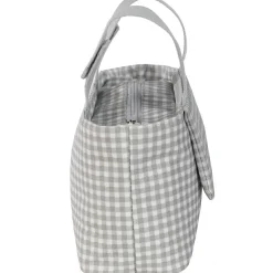 Sac à poussette I love vichy gris