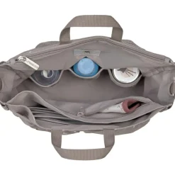 Sac à poussette Multitalent Blocks taupe