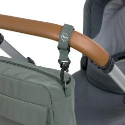 Sac à poussette olive