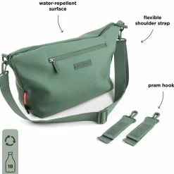 Sac à poussette Vert