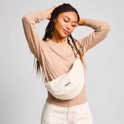 Sac banane Andrea Teddy Arctique