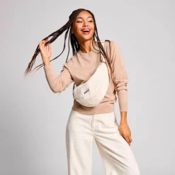 Sac banane Andrea Teddy Arctique