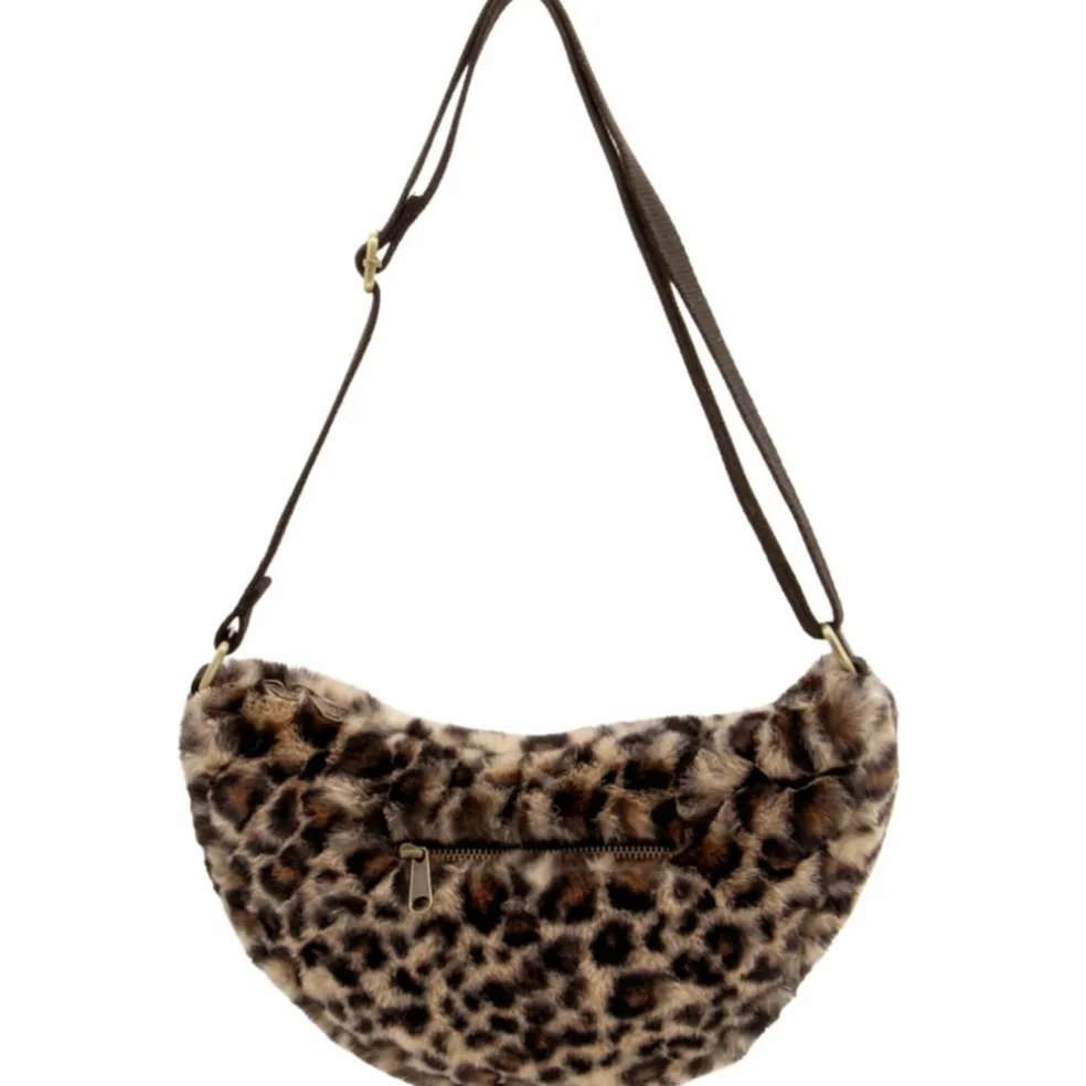 Sac banane Andrea Teddy Léopard