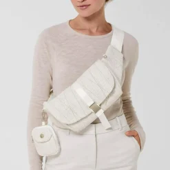 Sac banane Bouclé Cream White