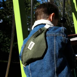 Sac banane enfant Augustin Olive