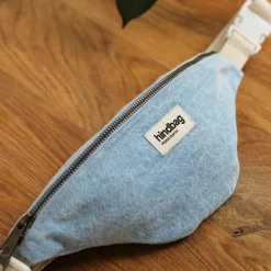 Sac banane enfant Augustin Denim Bleu