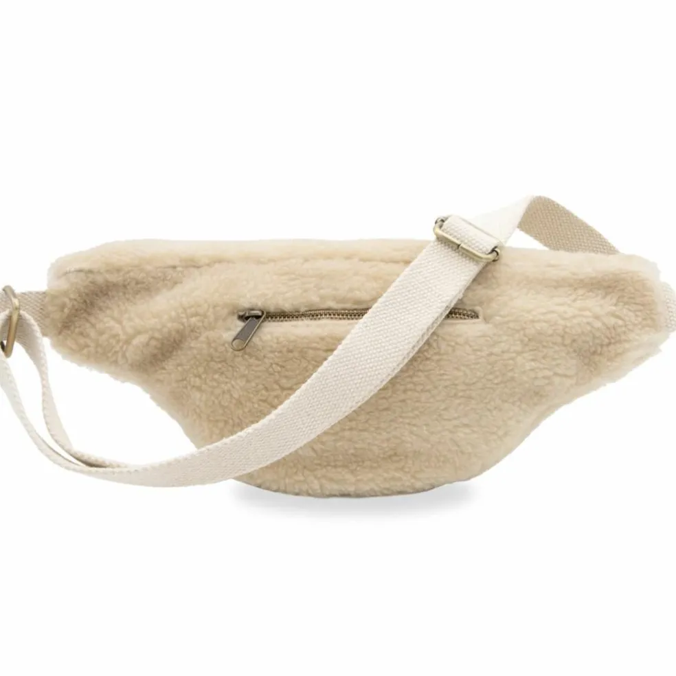 Sac banane L Sasha Teddy Beige