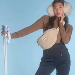 Sac banane L Sasha Teddy Beige