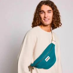 Sac banane Olivia Bleu Paon