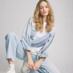 Sac banane Olivia Denim Bleu