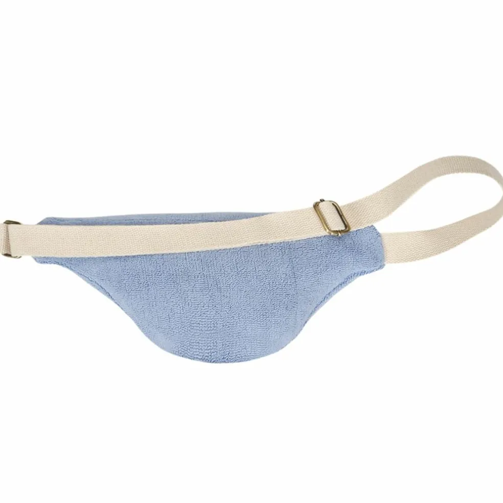 Sac banane Olivia en éponge Bleu